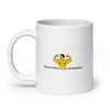 Registered Flex Offender White glossy mug