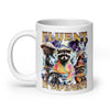 Fluent in Yapenese White glossy mug