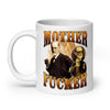 Mother Fucker White glossy mug