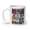 Pussy Magnet White glossy mug