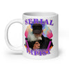 Serial Vapist  White glossy mug