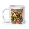 Seriously Horny White glossy mug