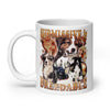 Submissive and Breedable White glossy mug