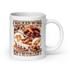 Chicken-Wing-Enthusiast White glossy mug